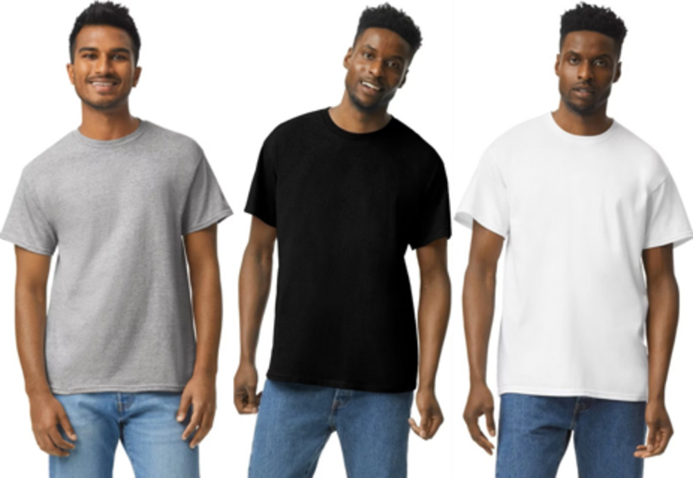 NWOT Gildan G500 100% Cotton Tshirts-Multiple sizes included
